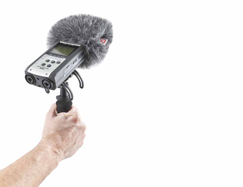RYCOTE portable recorder audio kit, Zoom H4n