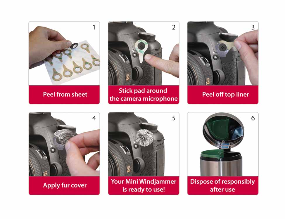 RYCOTE windjammer micro, for DSLR