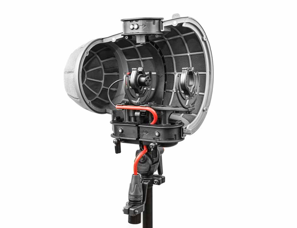 RYCOTE Cyclone mono windshield kit, small, XLR