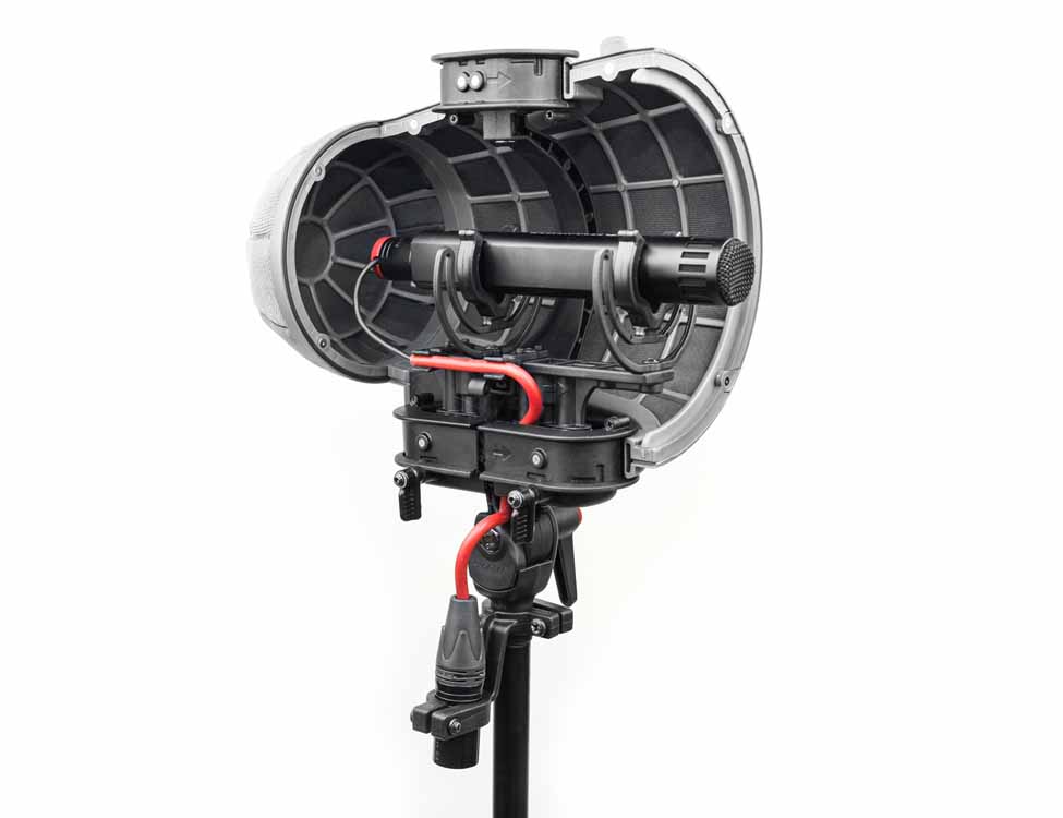 RYCOTE Cyclone mono windshield kit, small, XLR