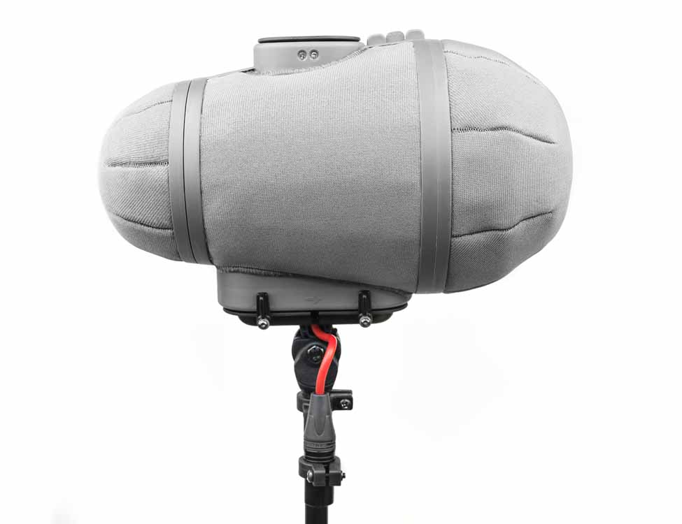 RYCOTE Cyclone mono windshield kit, small, XLR