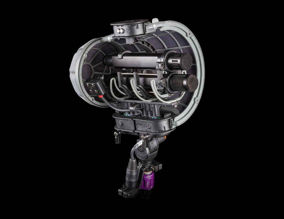 RYCOTE Cyclone stereo windshield kit, MS kit 4