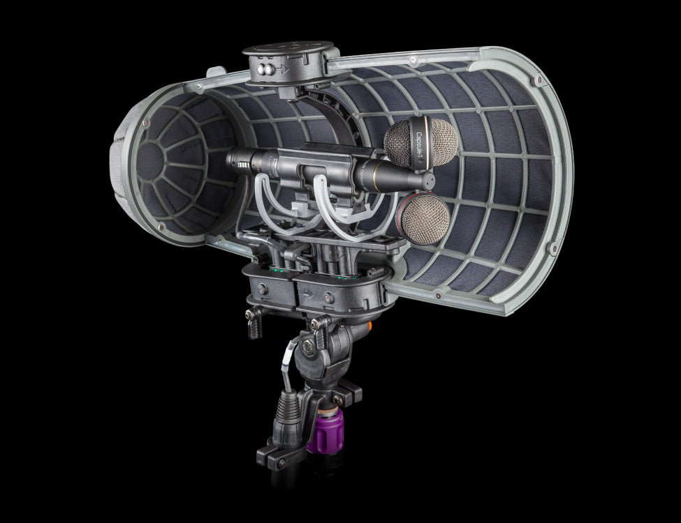 RYCOTE Cyclone stereo windshield kit, Single Mic 3