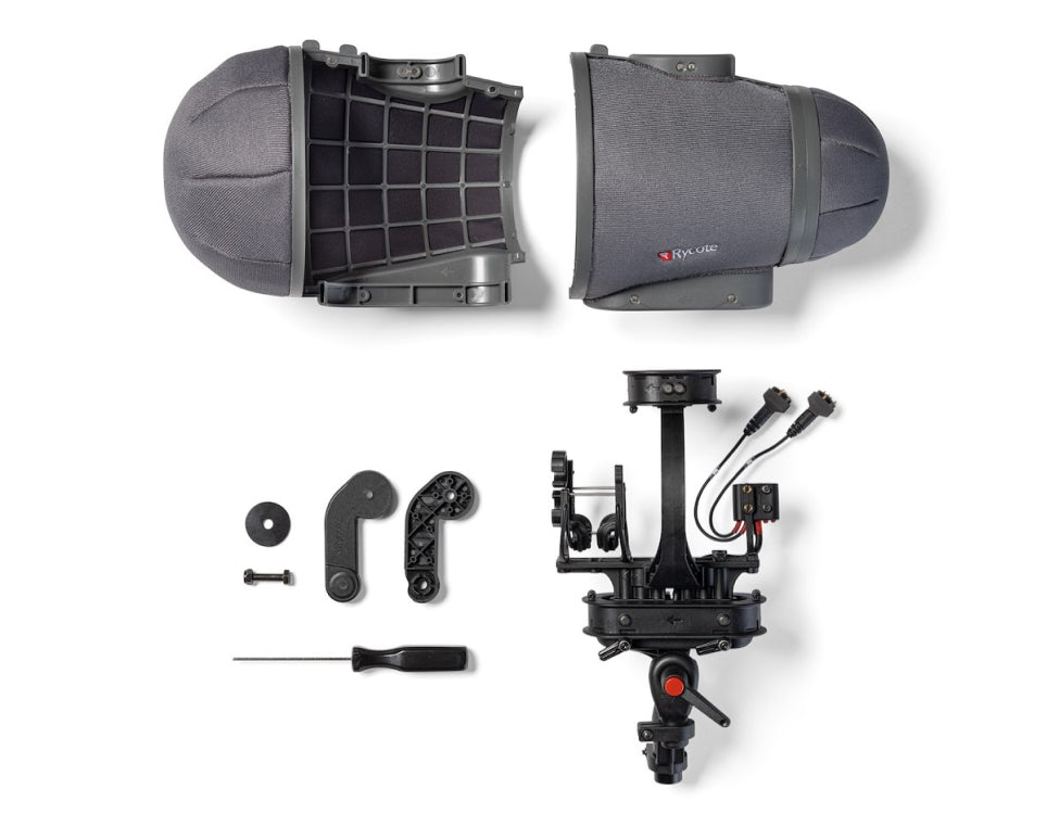 RYCOTE Cyclone stereo windshield kit, MS kit 17