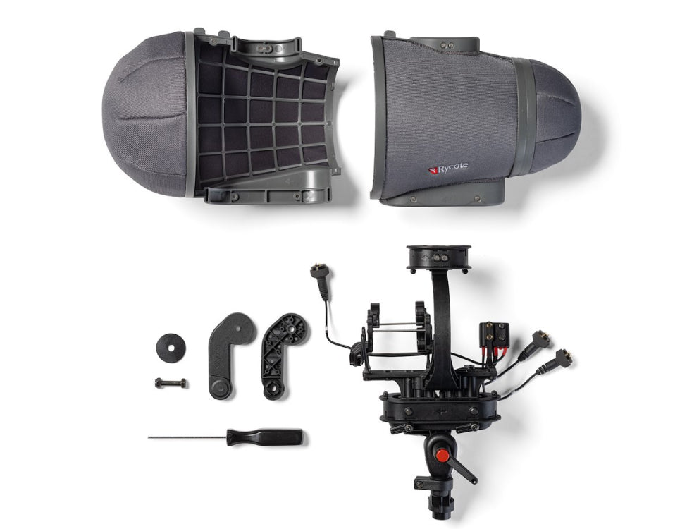 RYCOTE Cyclone stereo windshield kit, double MS kit 5