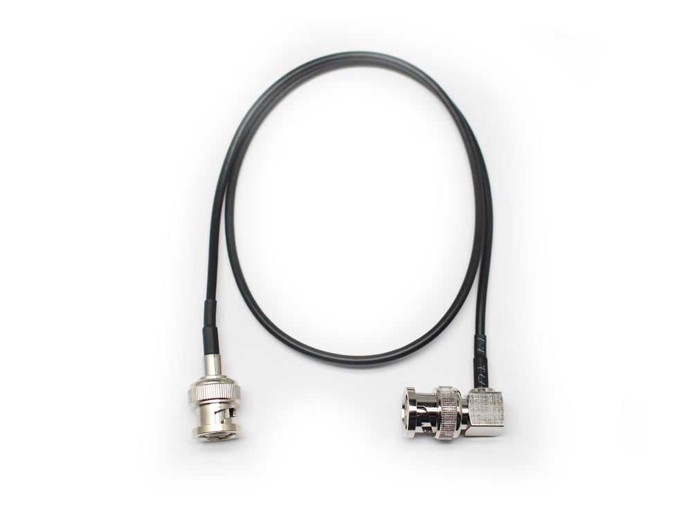 AUDIOSENSE antenna cable, BNC / BNC 90°, 50cm