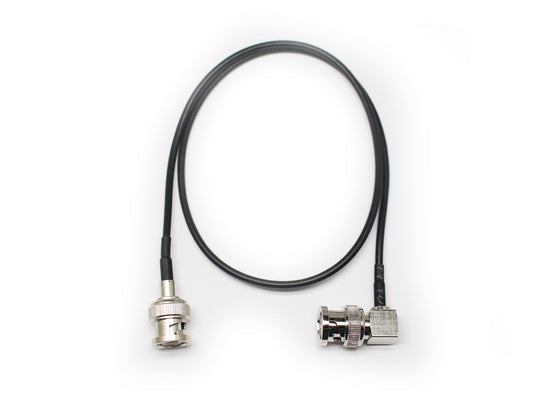 AUDIOSENSE antenna cable, BNC / BNC 90°, 50cm