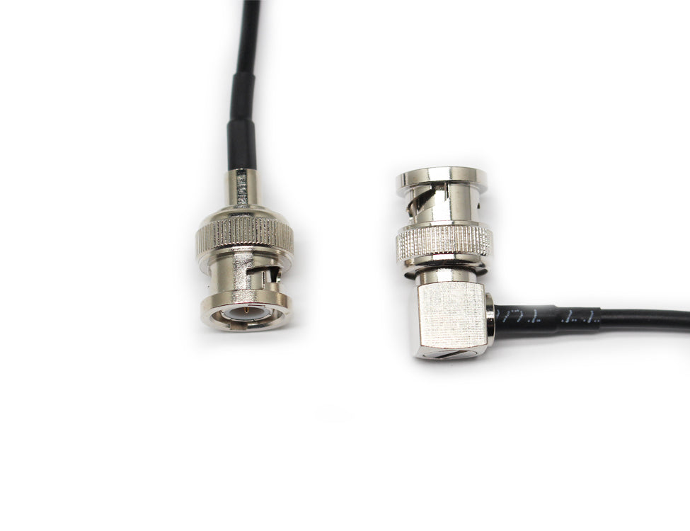 AUDIOSENSE antenna cable, BNC / BNC 90°, 50cm