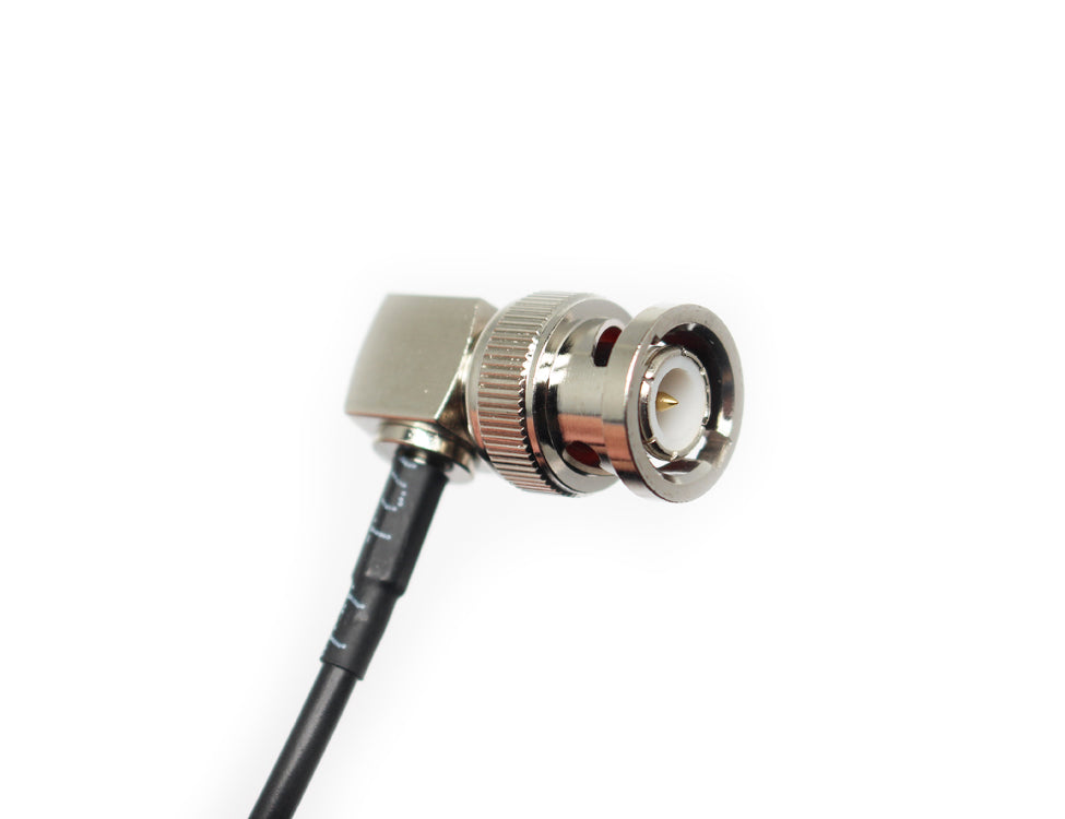 AUDIOSENSE antenna cable, BNC / BNC 90°, 50cm