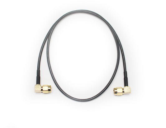AUDIOSENSE antenna cable, SMA 90° / SMA 90°, 50cm