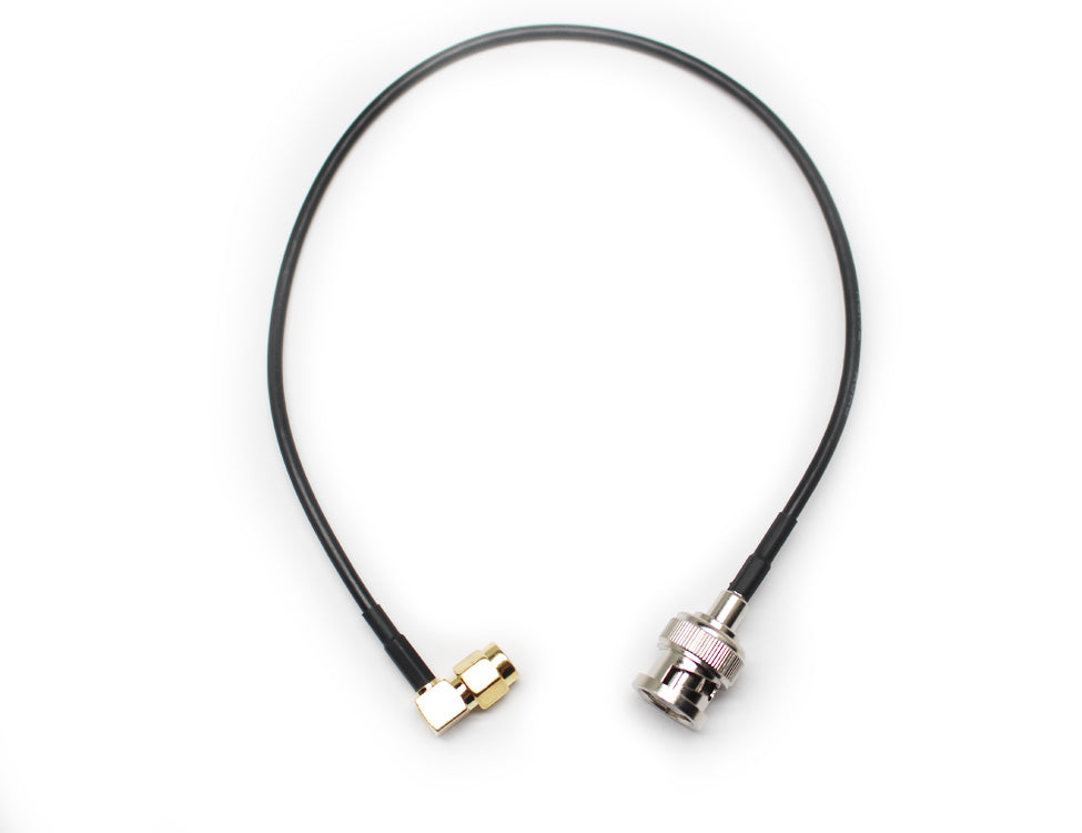 AUDIOSENSE antenna cable, SMA 90° / BNC, 30cm