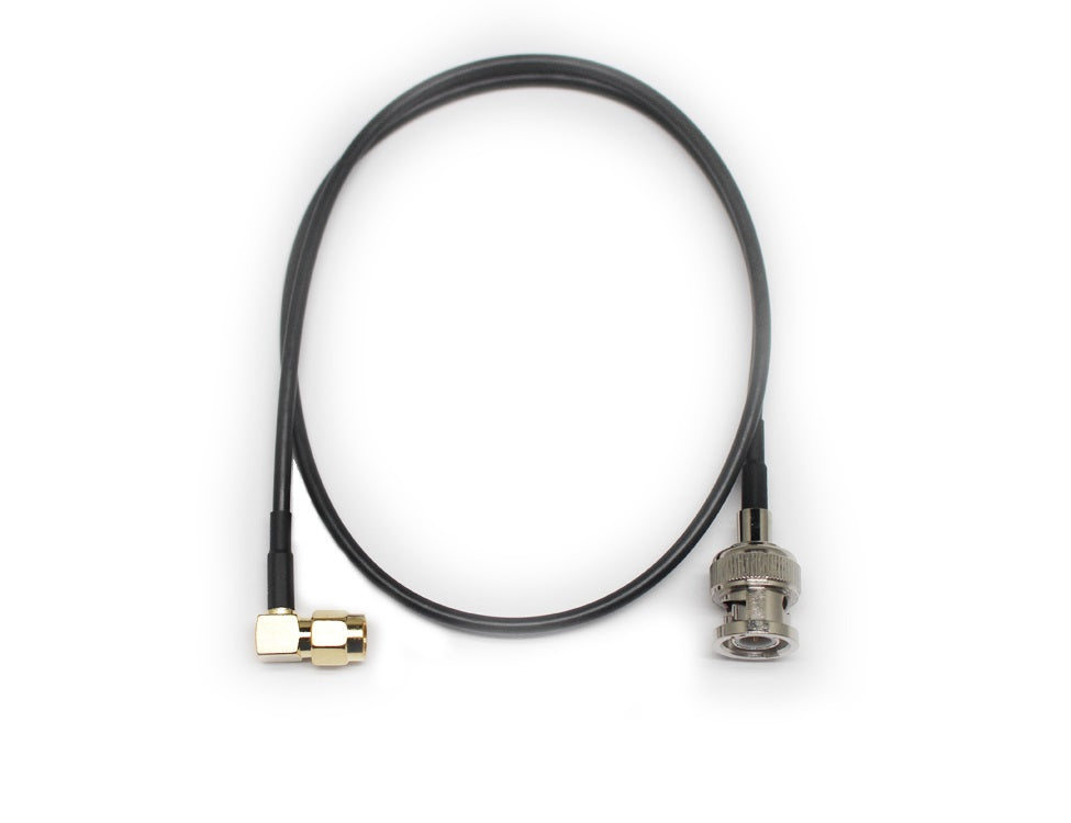 AUDIOSENSE antenna cable, SMA 90° / BNC, 50cm