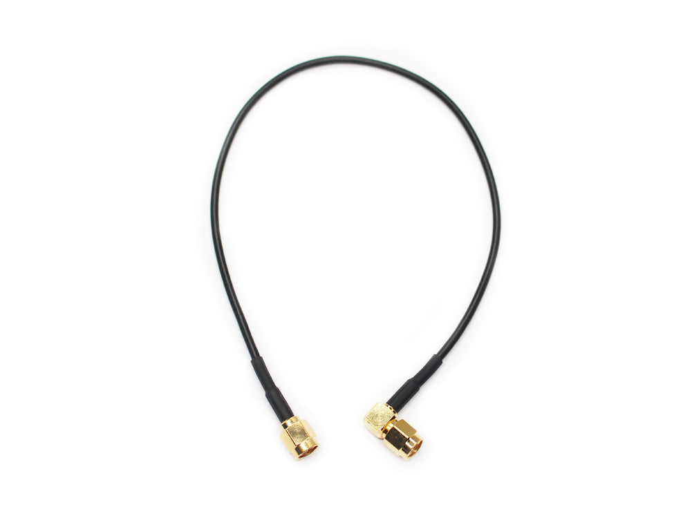 AUDIOSENSE antenna cable, SMA / SMA 90°, 30cm