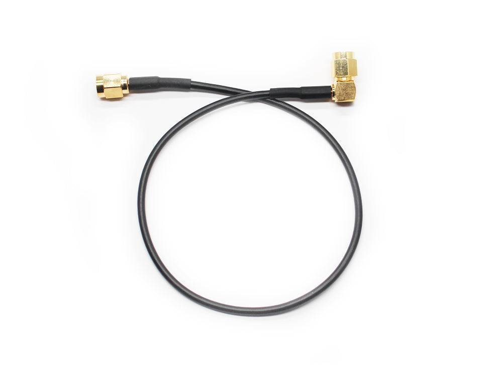 AUDIOSENSE antenna cable, SMA / SMA 90°, 30cm