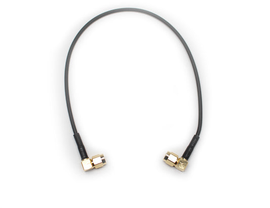 AUDIOSENSE antenna cable, SMA 90° / SMA 90°, 30cm