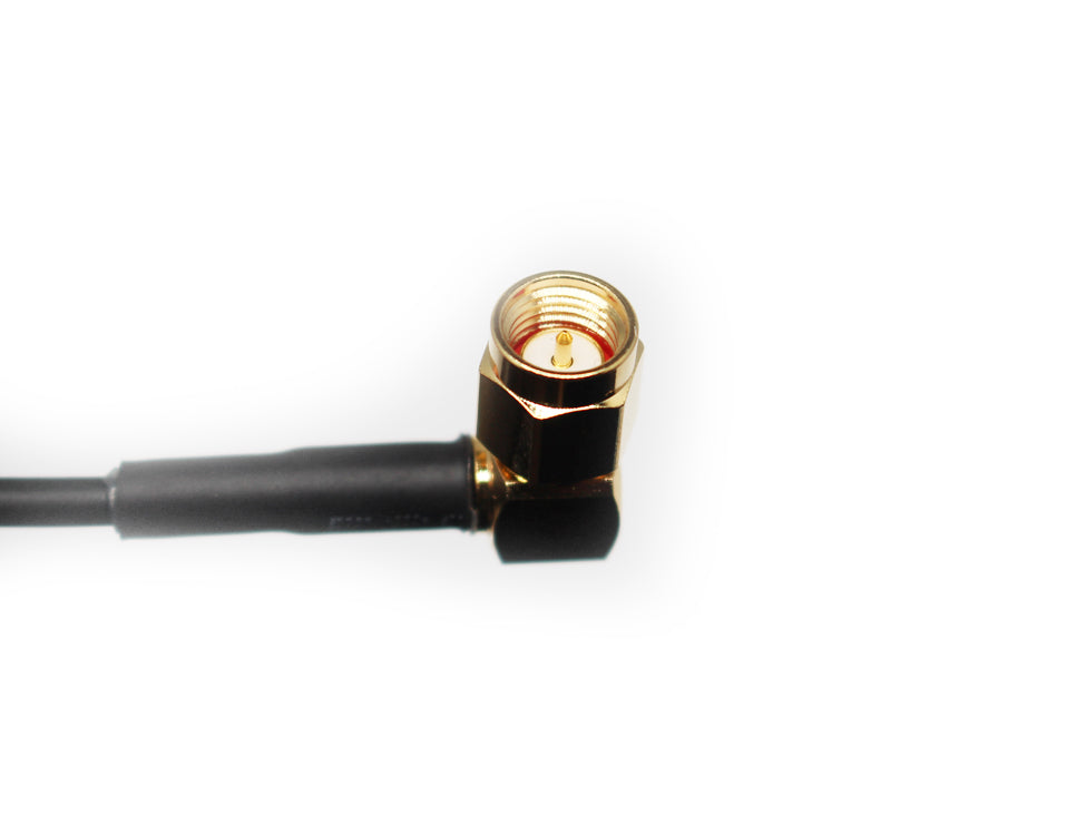 AUDIOSENSE antenna cable, SMA 90° / SMA 90°, 30cm