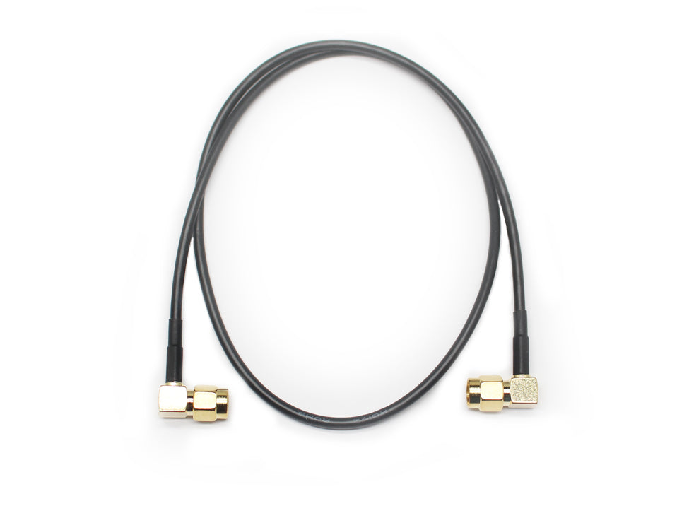 AUDIOSENSE antenna cable, SMA 90° / SMA 90°, 30cm