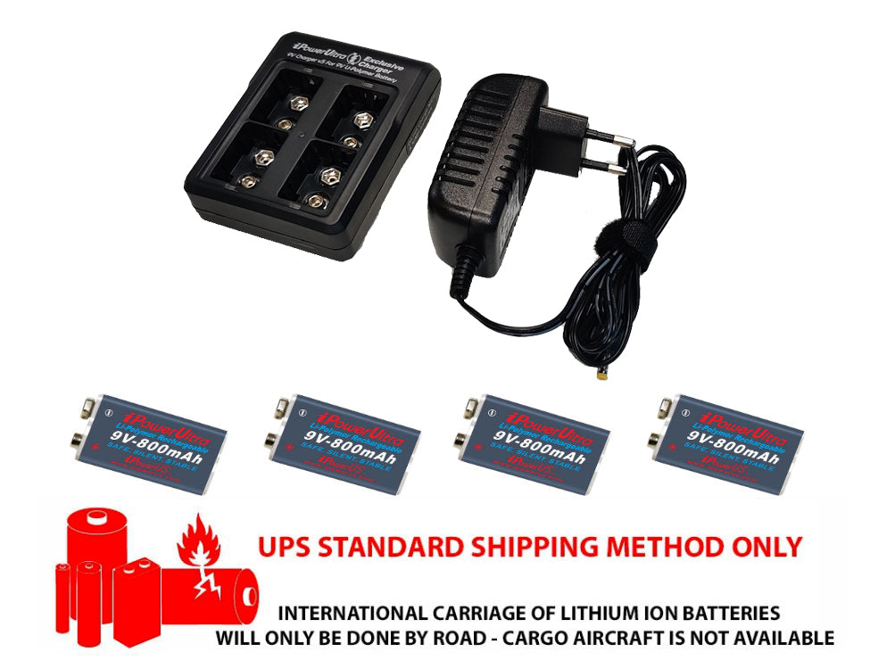 IPOWERUS 9V battery kit