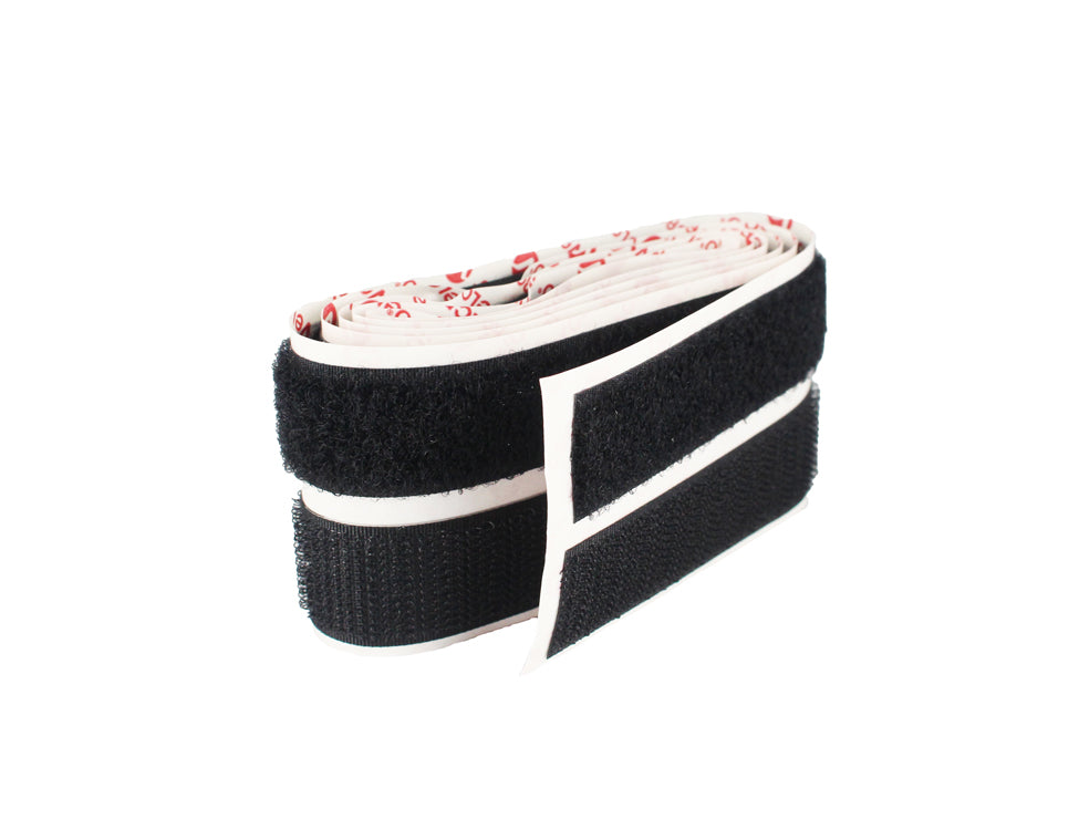 VELCRO stick on tape, hook & loop, 1m
