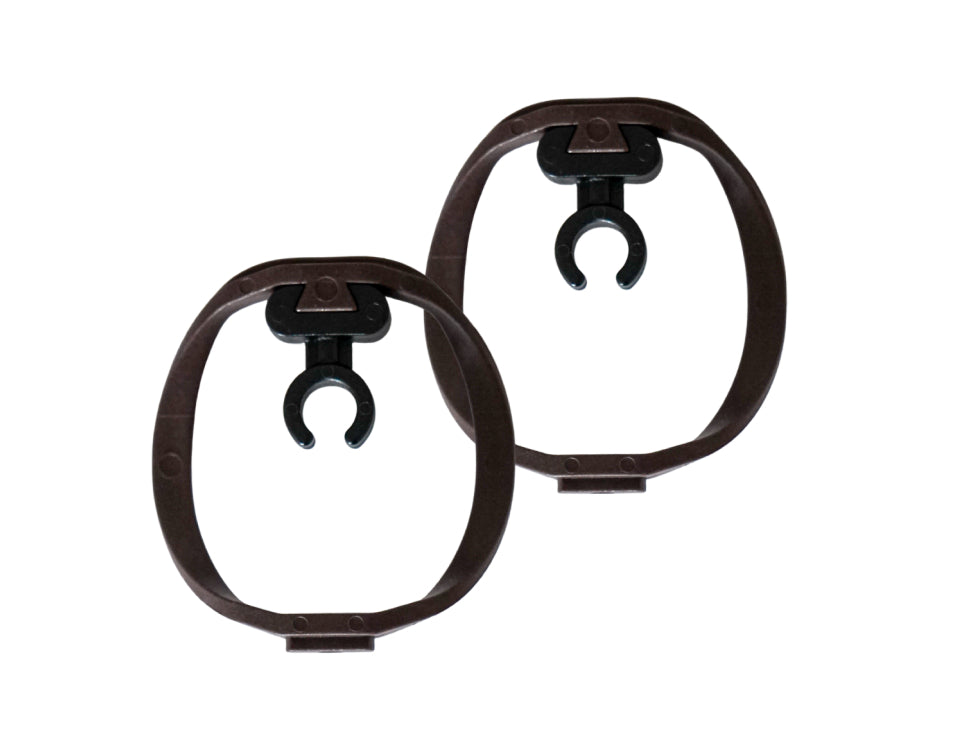RADIUS WINDSHIELDS Mini-RAD hoops, pair, 8.0mm