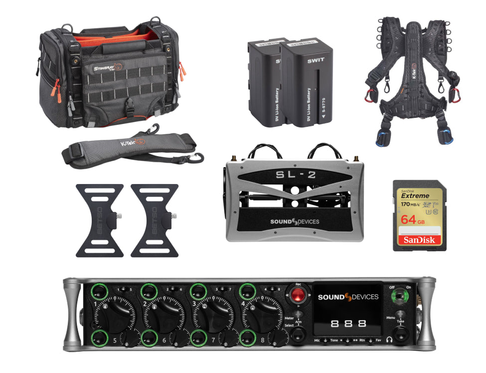 SOUND DEVICES 888 + SL-2 BUNDLE– Audiosense
