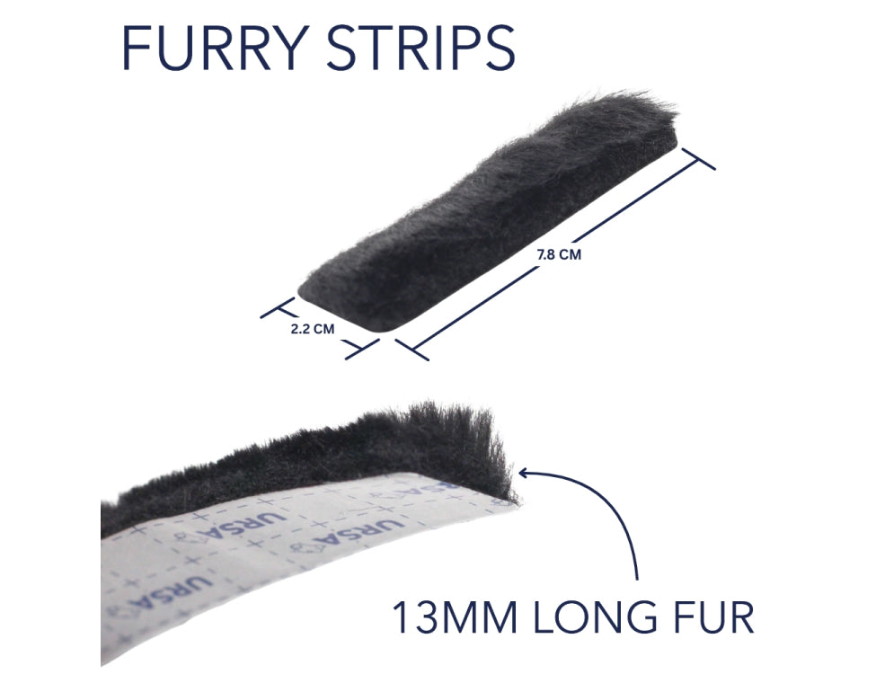 URSA STRAPS Furry Strips