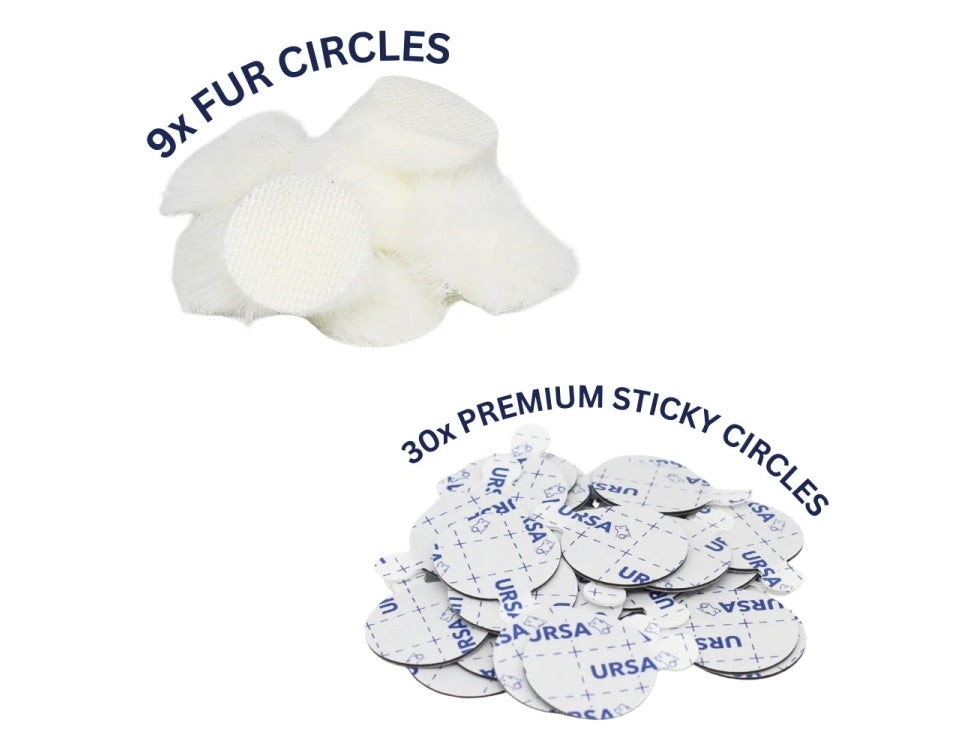 URSA STRAPS fur circles, 9 pieces