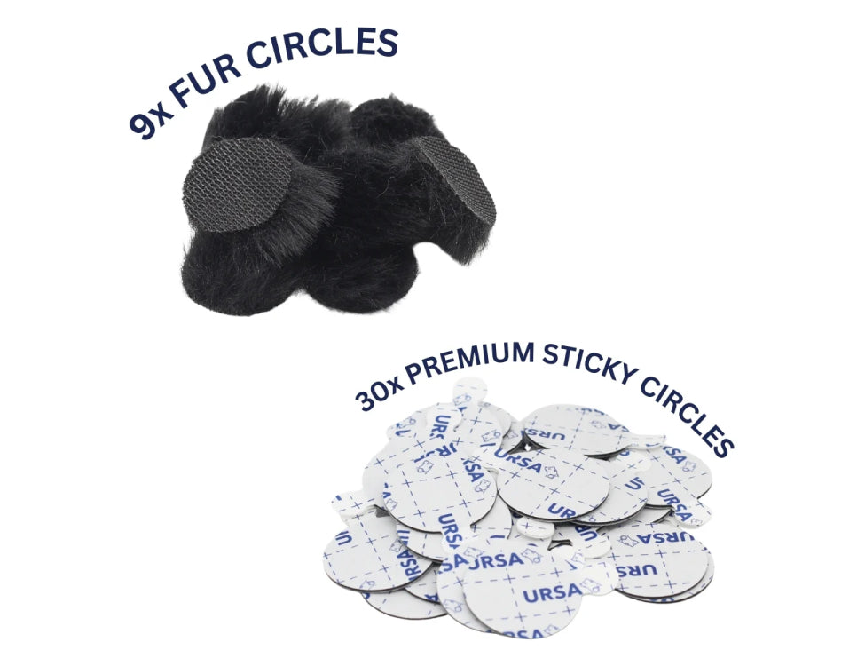 URSA STRAPS fur circles, 9 pieces