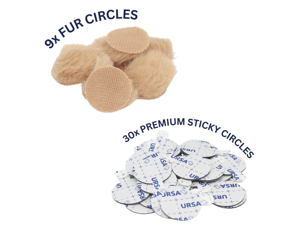 URSA STRAPS fur circles, 9 pieces