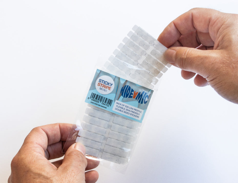 HIDE-A-MIC Silencer Set, white