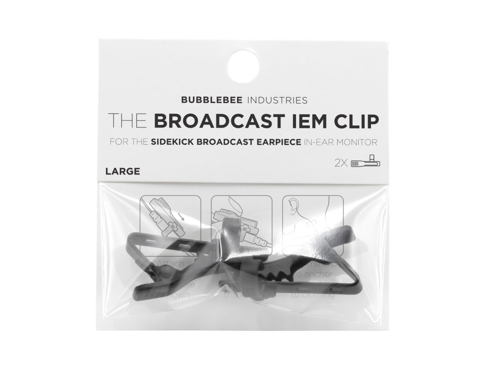 BUBBLEBEE INDUSTRIES The Sidekick Broadcast IEM clip, large