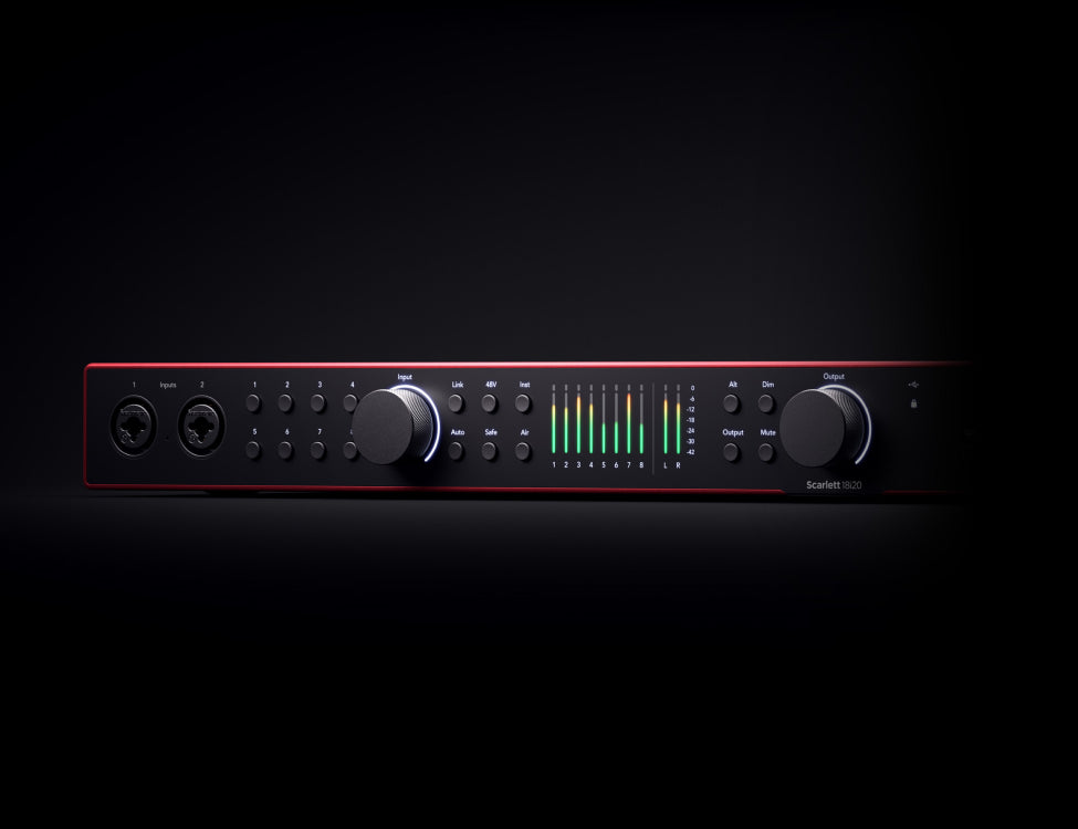 FOCUSRITE Scarlett 18i20, 4th Generation
