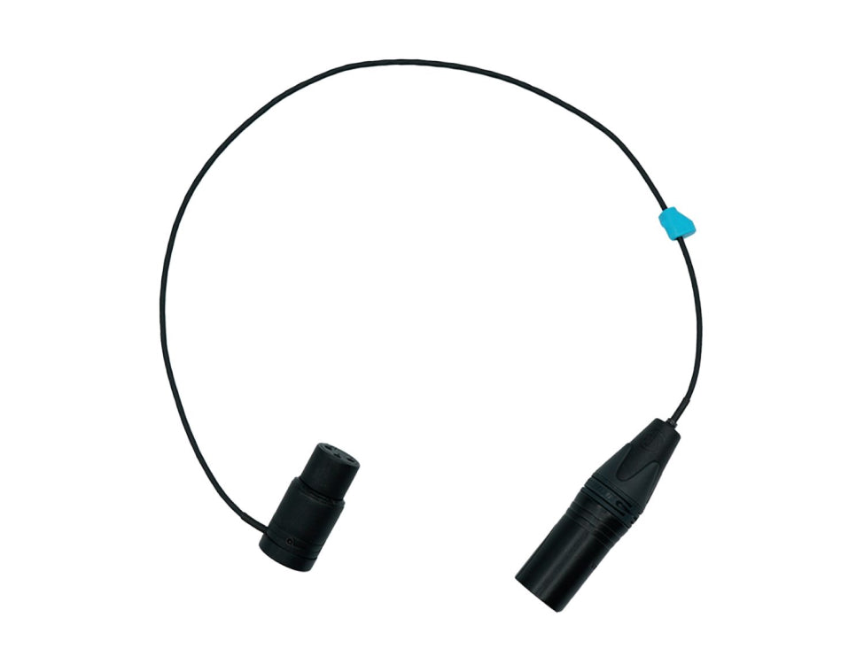 RADIUS WINDSHIELDS Mini-ALTO XLR3 cable, 40cm