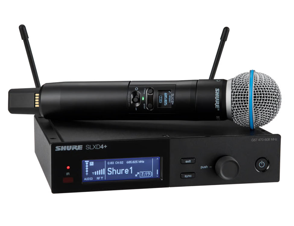 SHURE SLXD24+E/B58