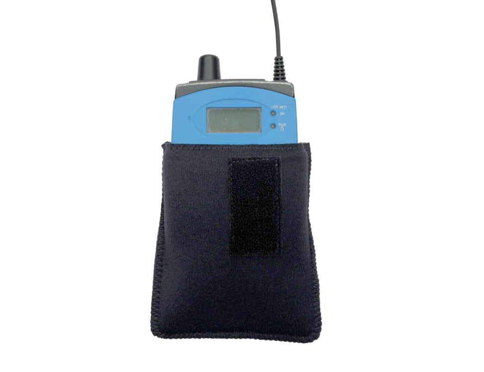 VIVIANA universal pouch for IEM bodypack receiver, black