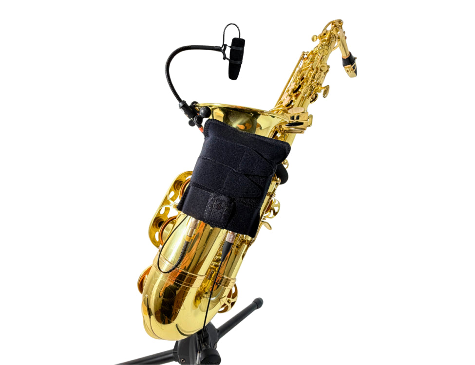 VIVIANA saxophone strap with pouch, black