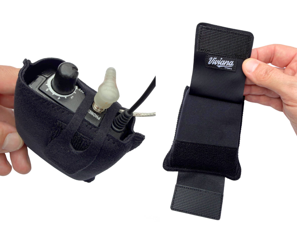 VIVIANA universal pouch for IEM bodypack receiver, black