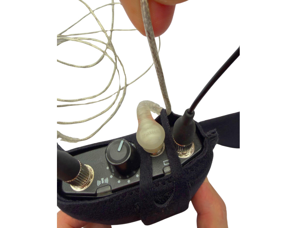 VIVIANA universal pouch for IEM bodypack receiver, black