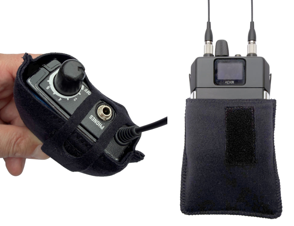 VIVIANA universal pouch for IEM bodypack receiver, black