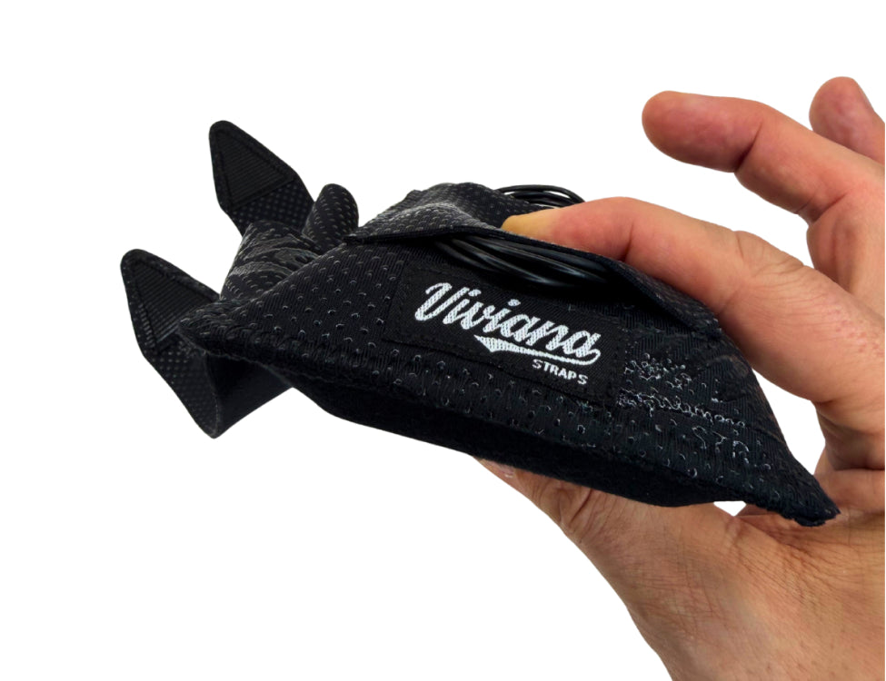 VIVIANA saxophone strap with pouch, black