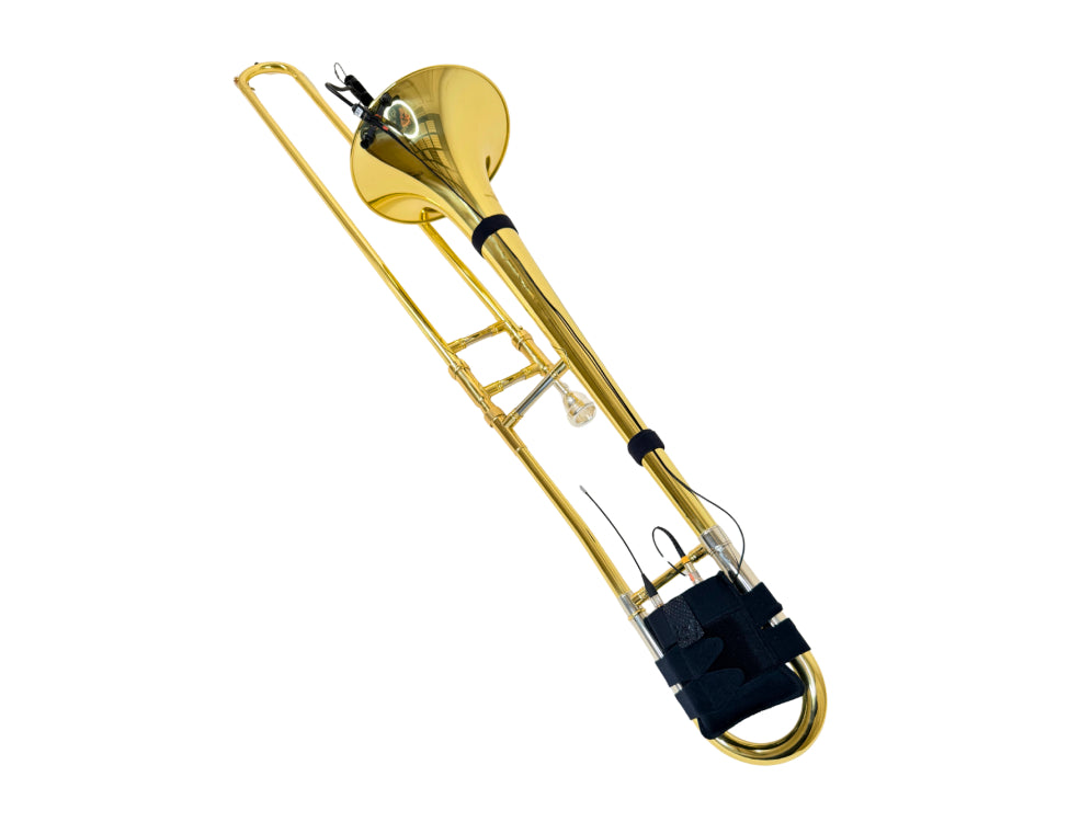 VIVIANA trombone strap with pouch, black