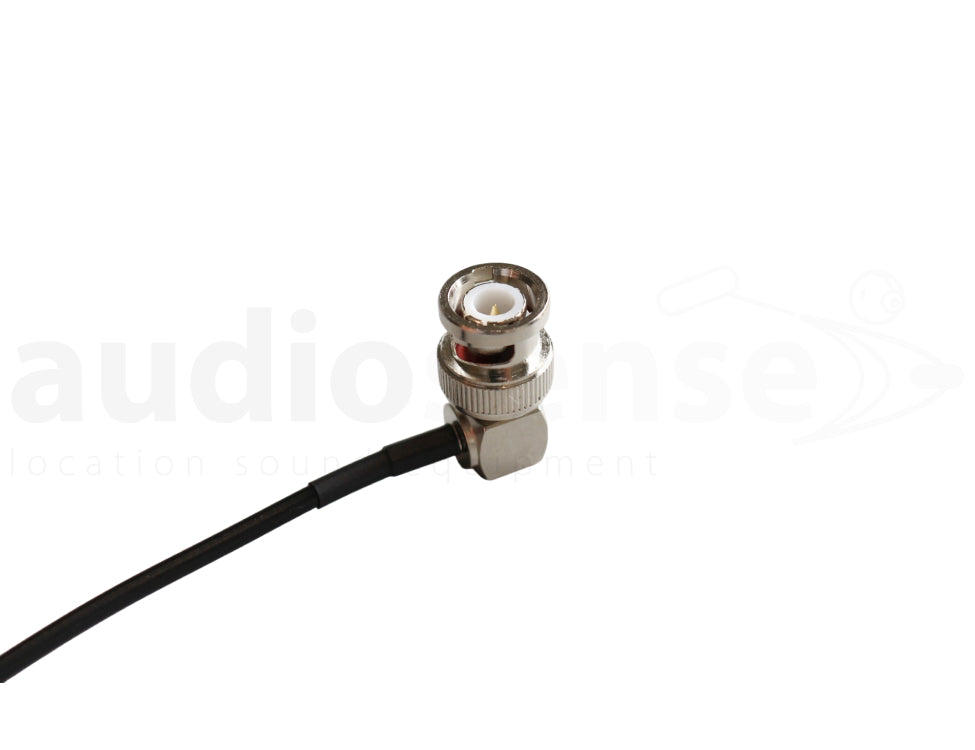 AUDIOSENSE antenna cable, SMA 90° / BNC 90°, 30cm
