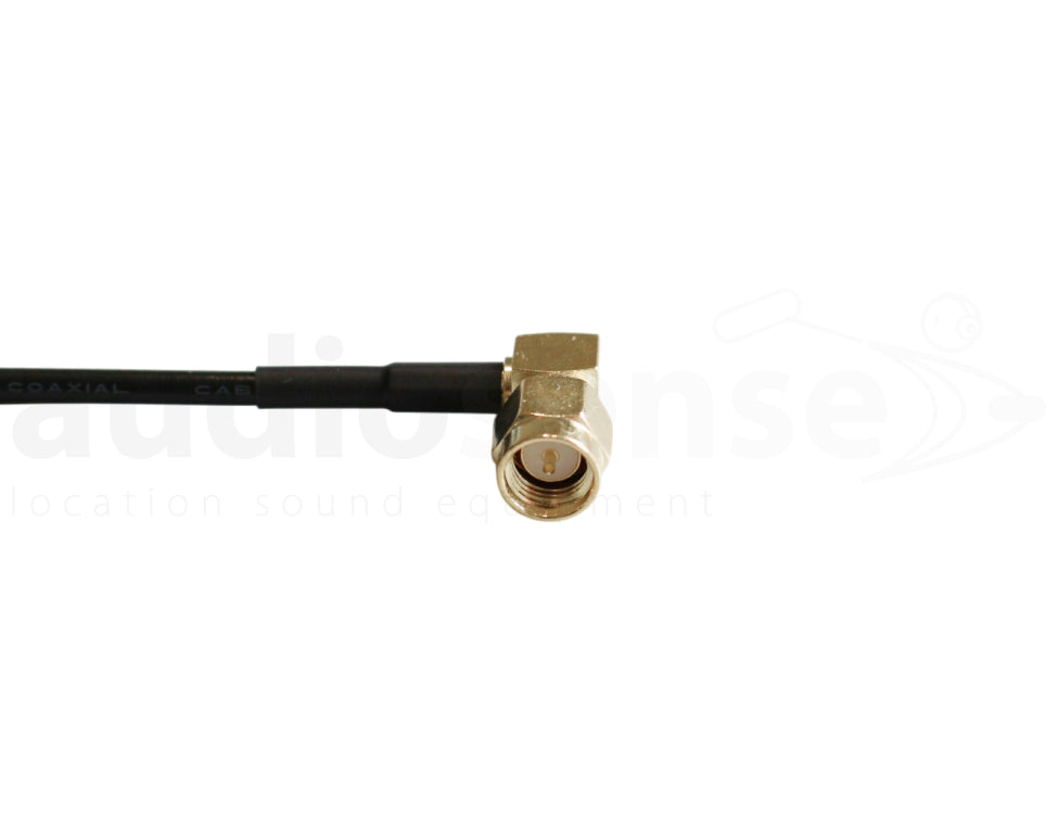 AUDIOSENSE antenna cable, SMA 90° / BNC 90°, 30cm