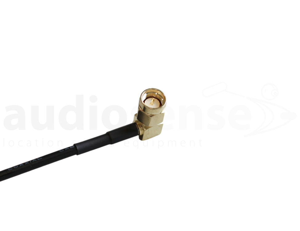 AUDIOSENSE antenna cable, SMA 90° / BNC 90°, 30cm