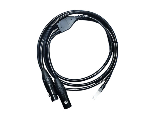 HOLLYLAND Solidcom C1 Pro Ethernet to dual XLR cable