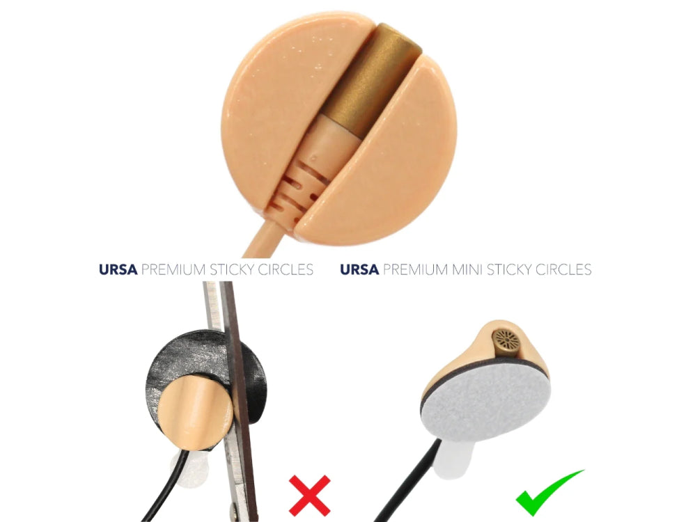 URSA STRAPS mini sticky circles, premium