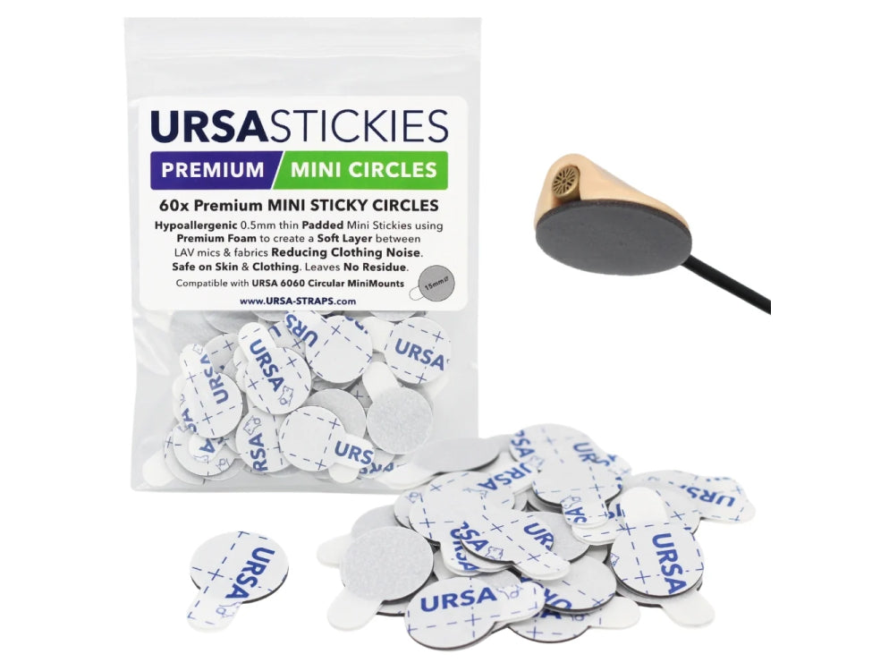 URSA STRAPS mini sticky circles, premium