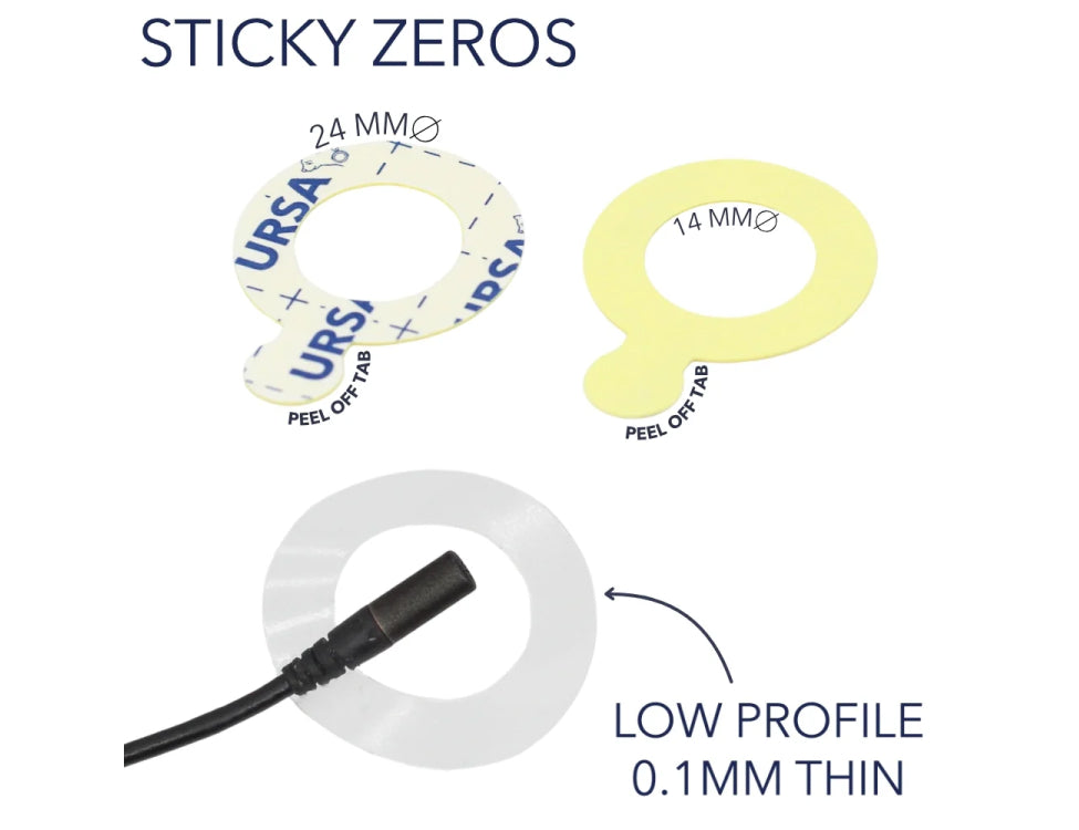 URSA STRAPS sticky circles, zero's