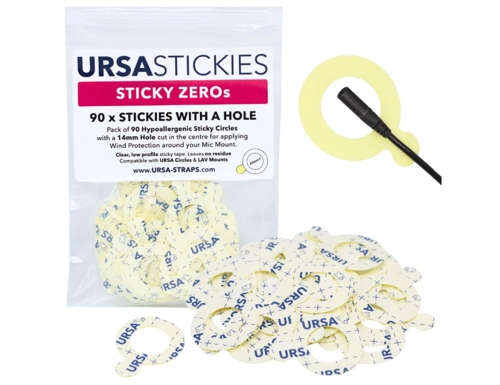URSA STRAPS sticky circles, zero's