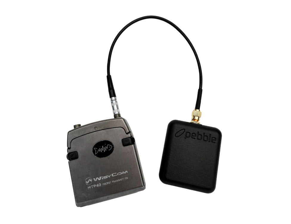 VIVIANA Pebble to transmitter cable, SMA / Lemo 1p, 25cm